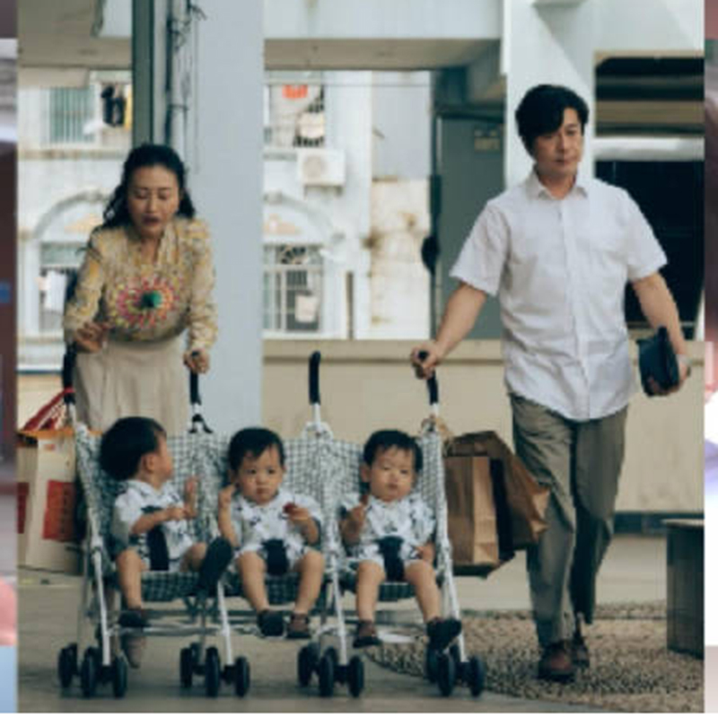 三胞胎度假被“抓”去演张颂文儿子