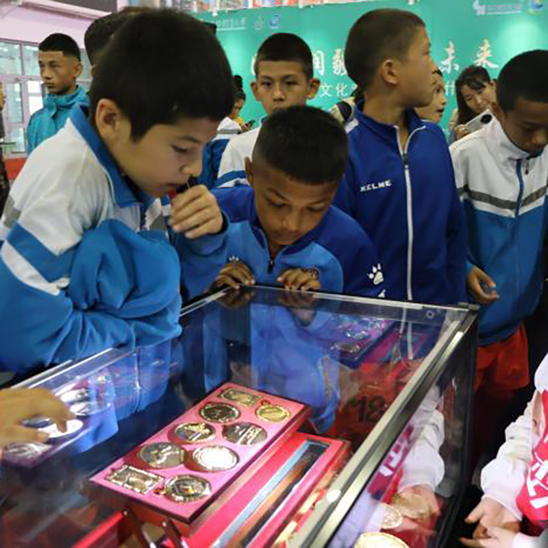 乒乓文化专题展览亮相首届喀什体育博览会